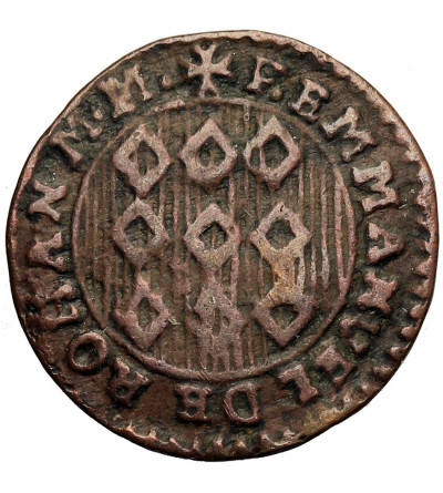 Malta (Sovereign Order). Emmanuel de Rohan, 1775-1797. Cu Grano 1776