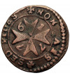 Malta (Zakon Maltański). Emmanuel de Rohan, 1775-1797. Cu Grano, 1776