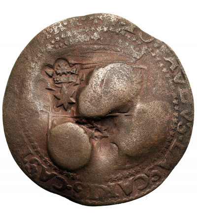 Malta (Zakon Maltański). Jean-Paul Lascaris Castellar, 1636-1657. 4 Tari, kontramarki (1778), Valletta