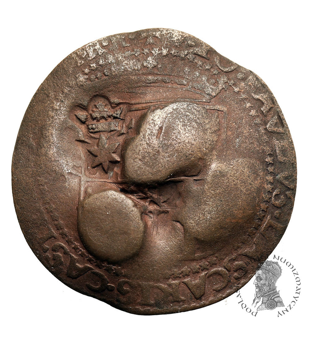 Malta (Zakon Maltański). Jean-Paul Lascaris Castellar, 1636-1657. 4 Tari, kontramarki (1778), Valletta
