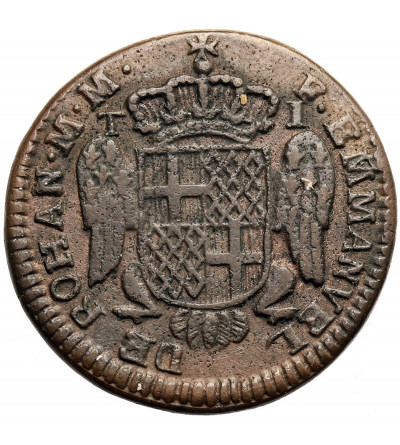 Malta (Sovereign Order). Emmanuel de Rohan, 1775-1797. Tari 1786, Valletta mint
