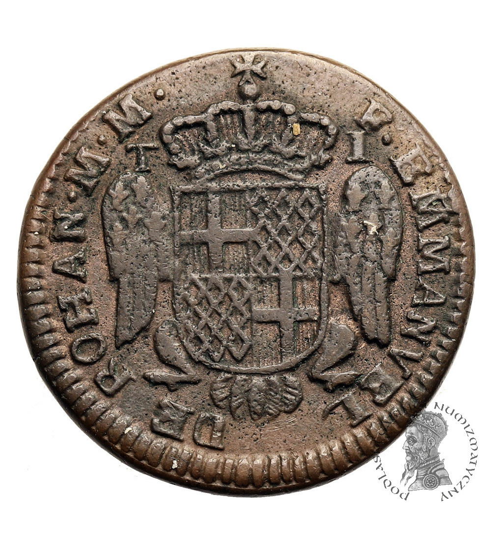 Malta (Sovereign Order). Emmanuel de Rohan, 1775-1797. Tari 1786, Valletta mint