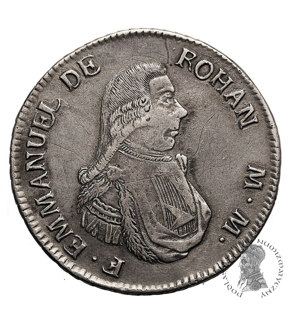 Malta (Zakon Maltański). Emmanuel de Rohan, 1775-1797. 2 Scudi 1796, Valletta