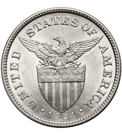 Philippines, US Administration. 50 Centavos 1921