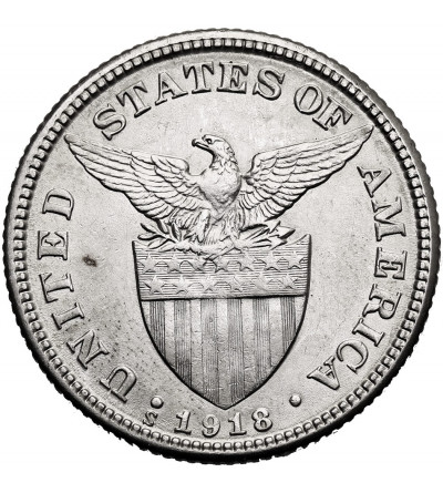 Philippines, US Administration. 50 Centavos 1918 S