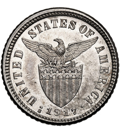 Filipiny, Amerykańska Administracja. 10 Centavos 1917 S
