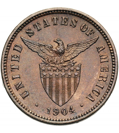 Philippines, US Administration. 1/2 Centavo 1904