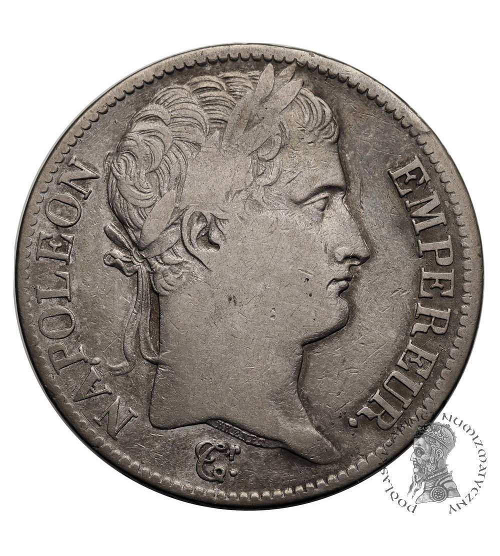 Francja, Napoleon I (1804 - 1814). 5 franków 1812 A, Paryż Francja, Napoleon I (1804 - 1814). 5 franków 1812 A, Paryż