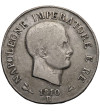 Włochy, Napoleońskie Królestwo Włoch. Napoleon I (1805-1814). 5 Lire 1810 B, Bolonia