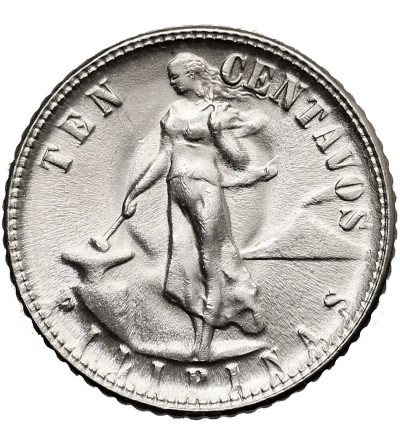 Filipiny, Amerykańska Administracja / Commonwealth. 10 Centavos 1945 D
