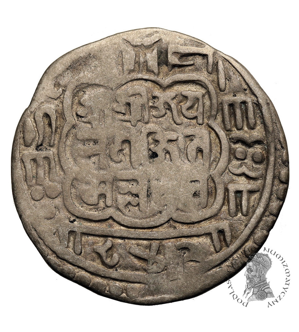 Nepal, Kingdom of Bhatgaon. Jaya Ranajit Malla, 1722-1769 AD. Mohar, NS 842 / 1722 AD, issued for Tibet