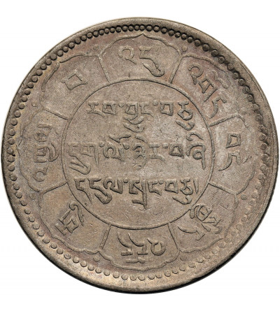 Tybet. 10 Srang, BE 16-24 / 1950 AD, Tapchi - bez kropki po dacie