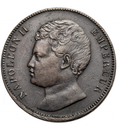 France, Napoleon II (1811-1832), pretender to the throne. ESSAI 5 Centimes 1816 ( 1860), Brussels (Würden)