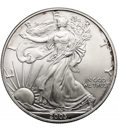 USA. 1 dolar ,,American Eagle" 2003 - Ag 1 Oz