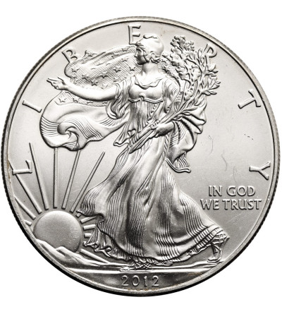 USA. 1 dolar ,,American Eagle" 2012 - Ag 1 Oz