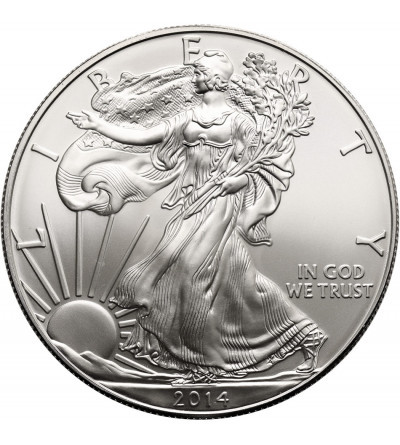 USA. 1 Dollar, “American Eagle” 2014 - Ag 1 Oz