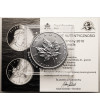 Kanada, Elżbieta II (1952-2022). 5 dolarów 2010, Liść Klonowy - Ag 1 Oz .999