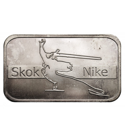Polska. Srebrna sztabka kolekcjonerska, Nike, Skok - 25 g. .999