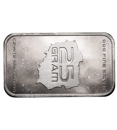 Poland. Collectible Silver bar, Nike, Skok - 25 g. .999