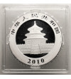 China. 10 Yuan 2010, Panda - Ag 1 Oz .999