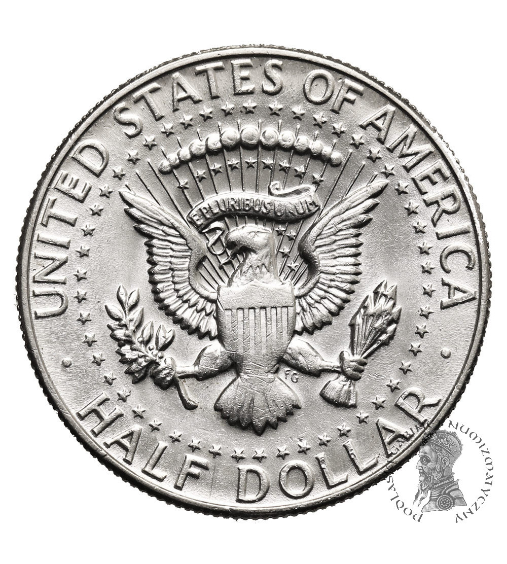 USA. 1/2 “Kennedy Half Dollar” 1966, Philadelphia