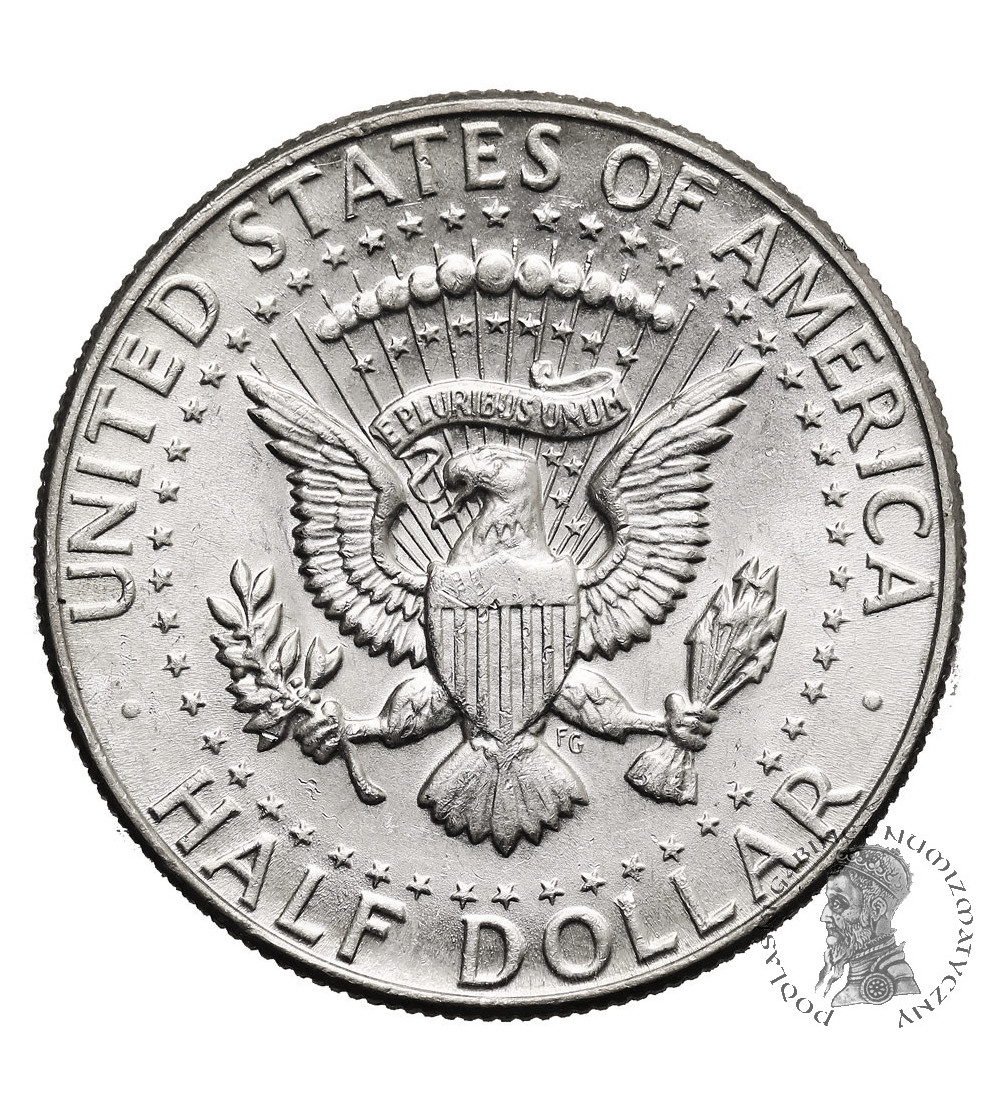 USA. 1/2 ,,Kennedy Half Dollar" 1967, Filadelfia USA. 1/2 ,,Kennedy Half Dollar" 1967, Filadelfia