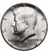 USA. 1/2 ,,Kennedy Half Dollar" 1969 D, Denver