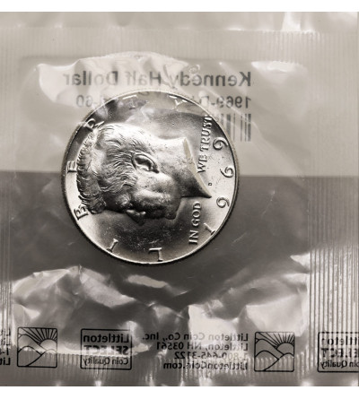 USA. 1/2 “Kennedy Half Dollar” 1969 D, Denver