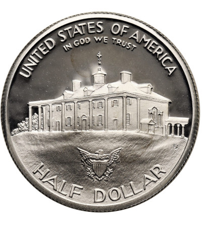USA. 1/2 Dollar 1982 S, San Francisco, 250th Anniversary of George Washington's Birthday - Proof