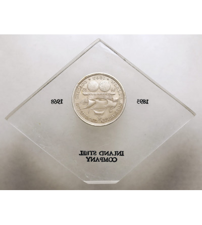USA. 1/2 Dollar 1893, Philadelphia, Columbian Exposition - Inland Steel Company