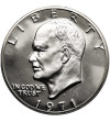 USA. 1 Dollar 1971 S, San Francisco, "Eisenhower Dollar" - Proof