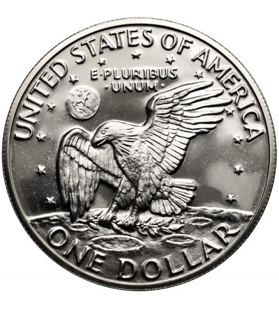 USA. 1 Dollar 1971 S, San Francisco, "Eisenhower Dollar" - Proof