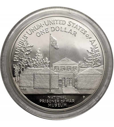 USA. 1 Dollar 1994 P, Philadelphia, National Prisoners of War Museum - Proof