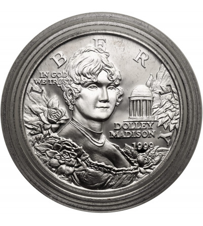 USA. 1 dolar 1999 P, Filadelfia, Dolley Madison, Montpelier - Proof