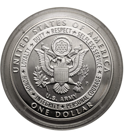 USA. 1 Dollar 2011 P, Philadelphia, United States Army - Proof