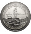 USA. 1 Dollar 1995 P, Philadelphia, XXVI Summer Olympic Games in Atlanta 1996, Track and Field - Proof