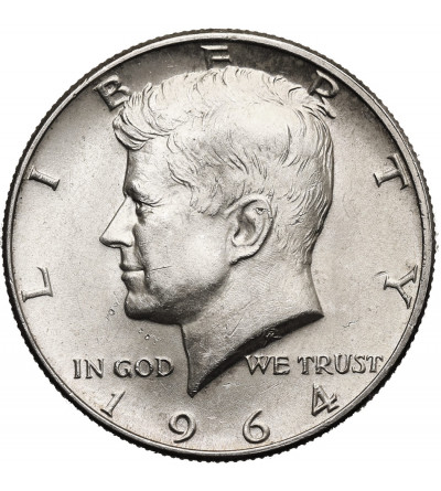 USA. 1/2 dolara ,,Kennedy Half Dollar" 1964 D, Denver