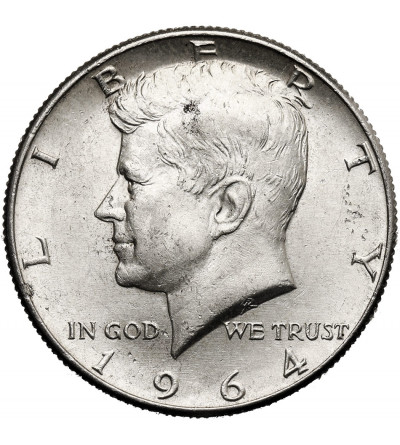 USA. 1/2 dolara ,,Kennedy Half Dollar" 1964, Filadelfia