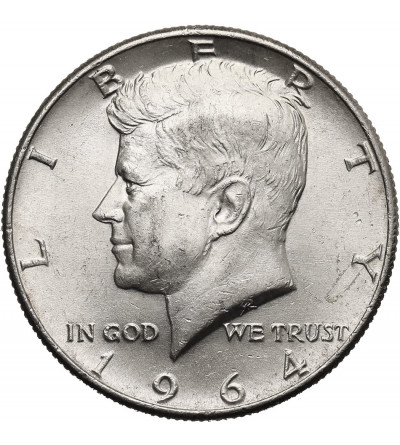 USA. 1/2 dolara ,,Kennedy Half Dollar" 1964, Filadelfia