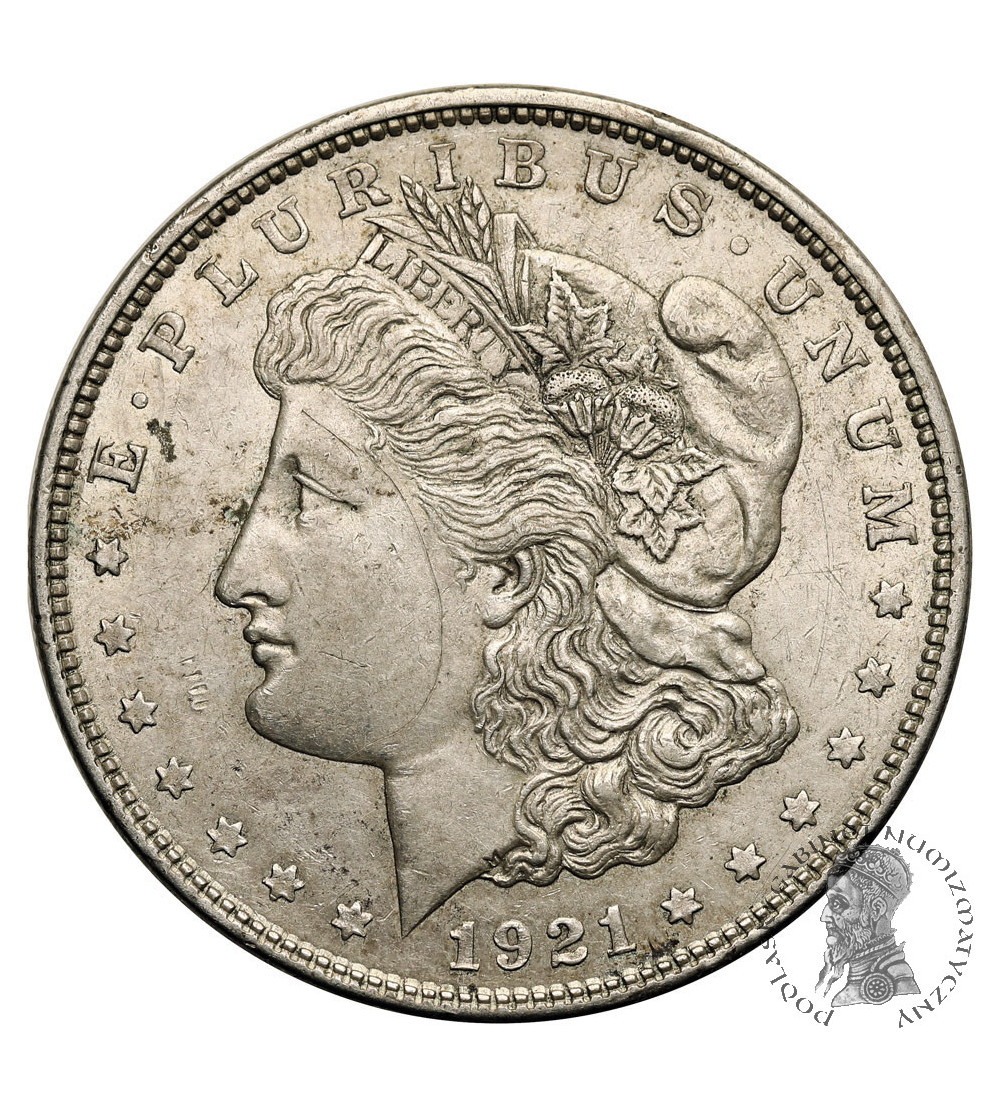 USA. Morgan Dolar 1921 D, Denver USA. Morgan Dolar 1921 D, Denver