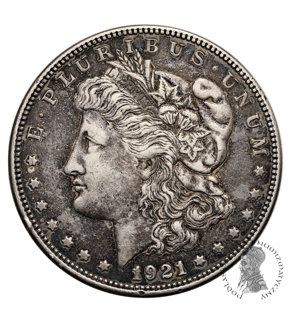 USA. Morgan Dolar 1921 D, Denver USA. Morgan Dolar 1921 D, Denver