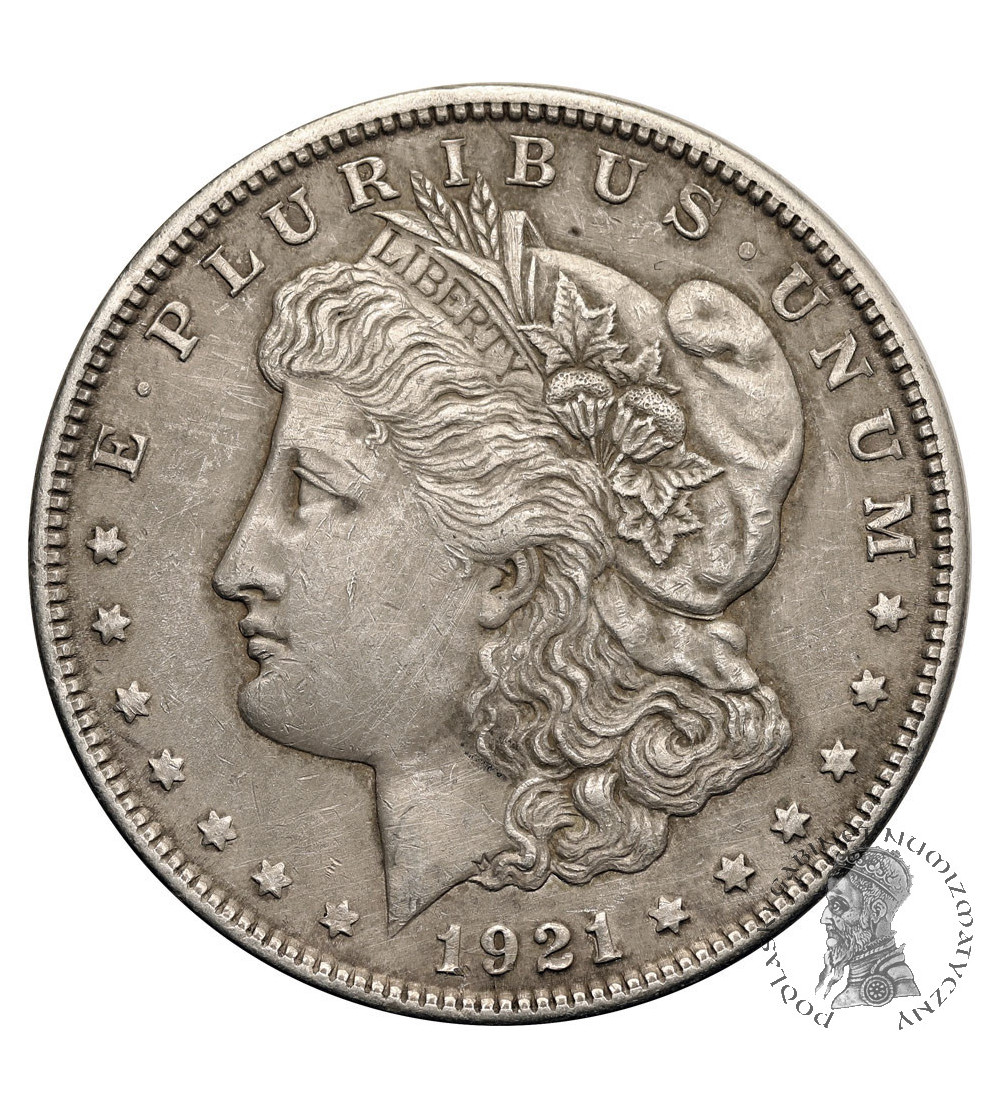 USA. Morgan Dollar 1921, Philadelphia USA. Morgan Dollar 1921, Philadelphia