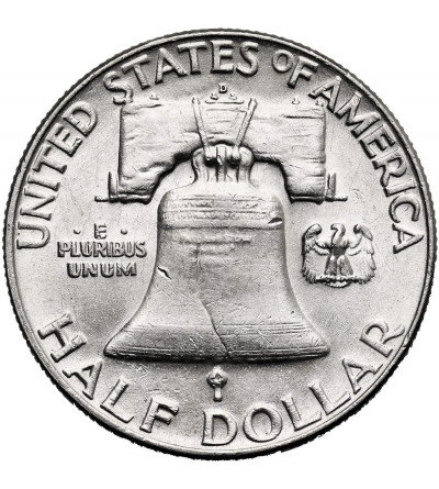 USA. 1/2 dolara 1963 D, Denver - ,,Franklin Half Dollar"