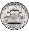 USA. 1/2 Dollar 1963 D, Denver - "Franklin Half Dollar"