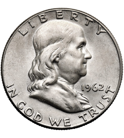 USA. 1/2 Dollar 1962, Philadelphia - "Franklin Half Dollar"