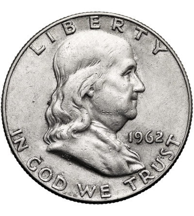 USA. 1/2 Dollar 1962 D, Denver - "Franklin Half Dollar"