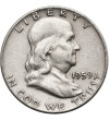 USA. 1/2 Dollar 1959 D, Denver - "Franklin Half Dollar"