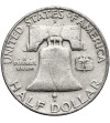 USA. 1/2 Dollar 1959 D, Denver - "Franklin Half Dollar"