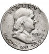 USA. 1/2 dolara 1951 S, San Francisco - ,,Franklin Half Dollar"