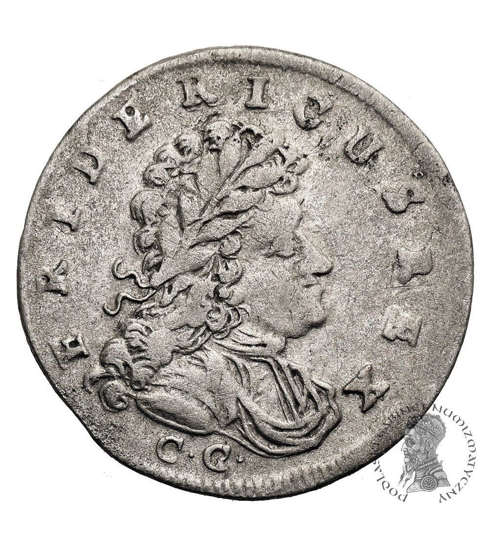 Germany. Prussia / Brandenburg-Preussen, Friedrich I 1701-1713. 3 Gröscher 1713 CG, Königsberg mint